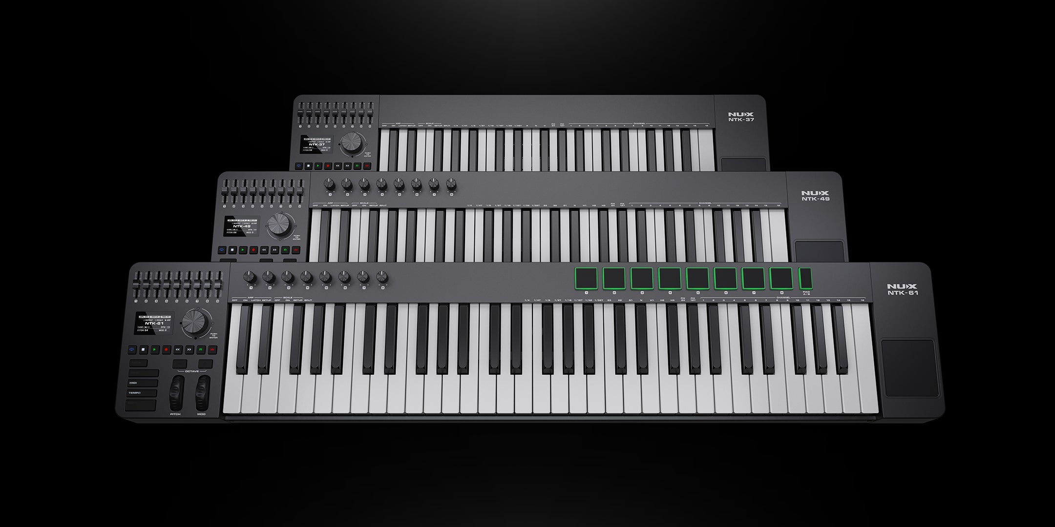 midi keyboard controller untuk produksi musik modern & Home studio musik