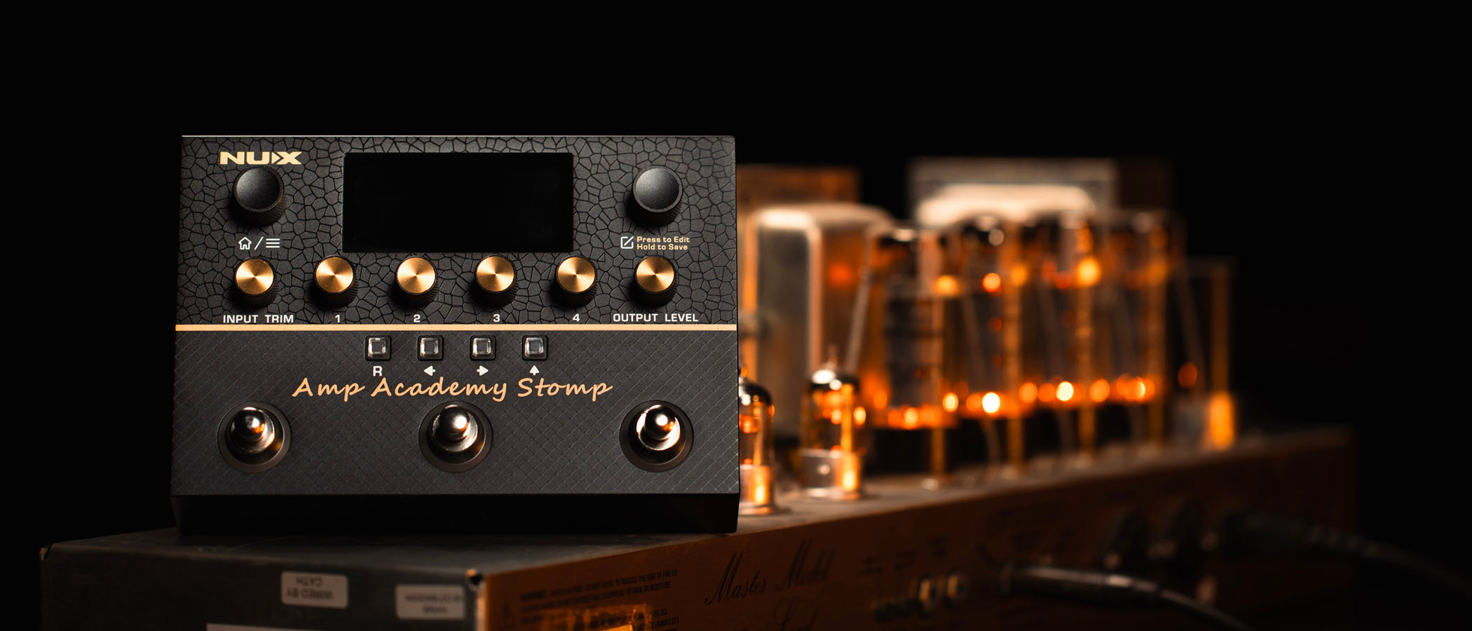 monarch series stompbox dengan tone vintage dan karakter hangat