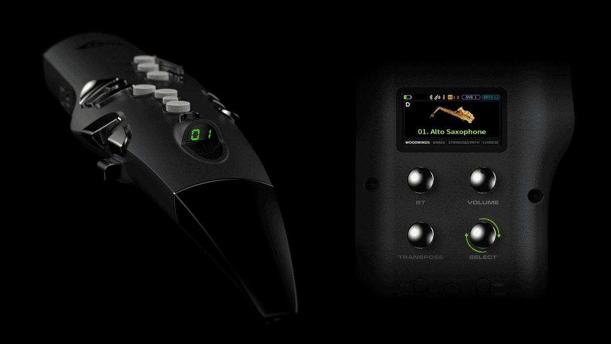 digital wind instruments dengan suara realistis dan modern