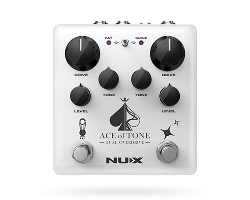 NUX Ace of Tone dual overdrive pedal gitar fleksibel terbaik 
