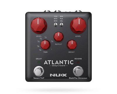 NUX Atlantic delay dan reverb pedal gitar untuk ambient sound
