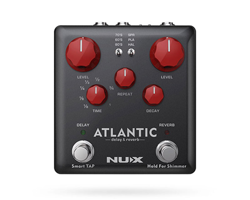 NUX Atlantic delay dan reverb pedal gitar untuk ambient sound