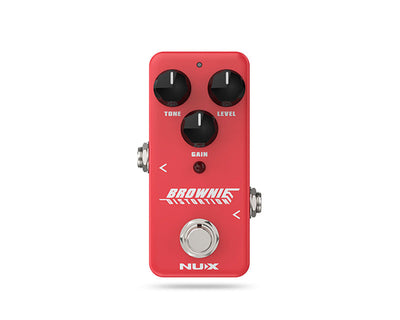 NUX Brownie NDS-2 pedal distorsi gitar dengan tone Marshall style