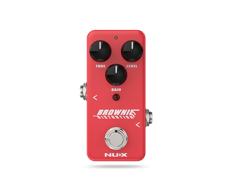 NUX Brownie NDS-2 pedal distorsi gitar dengan tone Marshall style