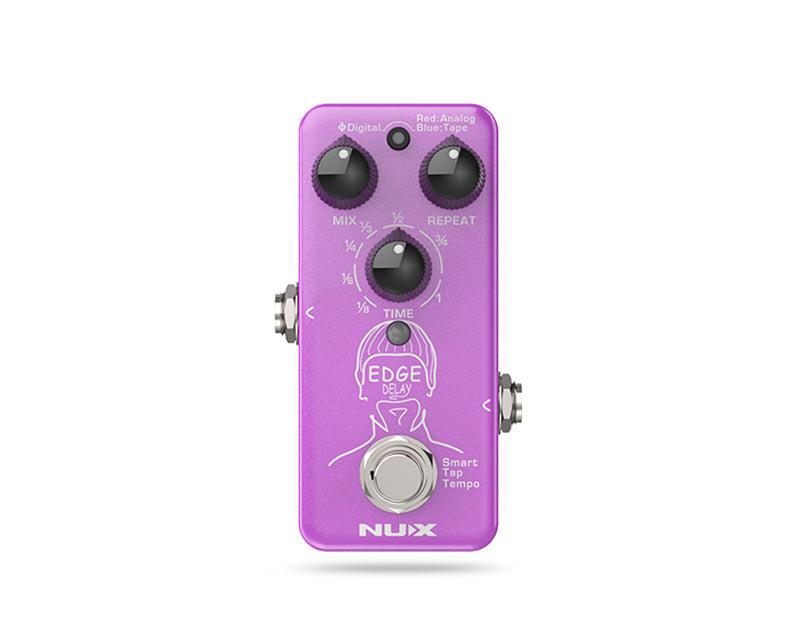 NUX Edge Delay pedal efek gitar digital dengan echo clean