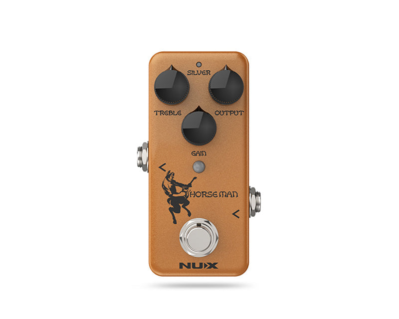 NUX Horseman pedal overdrive gitar transparent clean boost