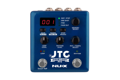 NUX JTC Drum Loop Pro looper pedal dengan drum machine gitar