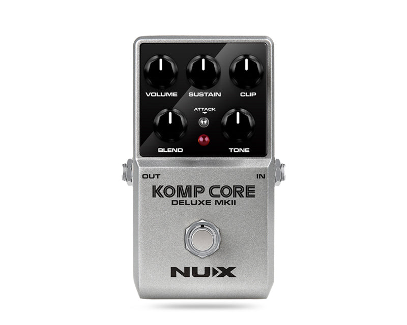 NUX Komp Core Deluxe MKII pedal compressor gitar untuk sustain