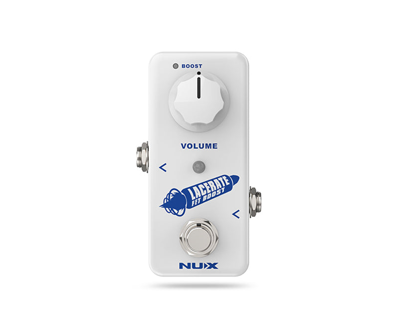 Pedal efek gitar Lacerate FET Boost Stompbox bahan metal premium