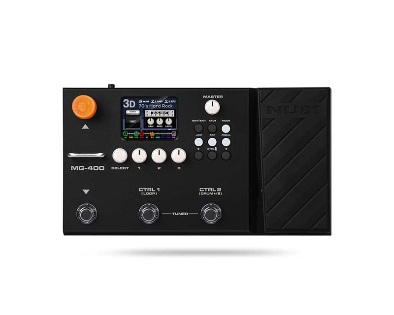 【とらうと】NUX MG-400 NUX MG-400 Multi Effect Guitar Processor with IR Loader & USB Audio