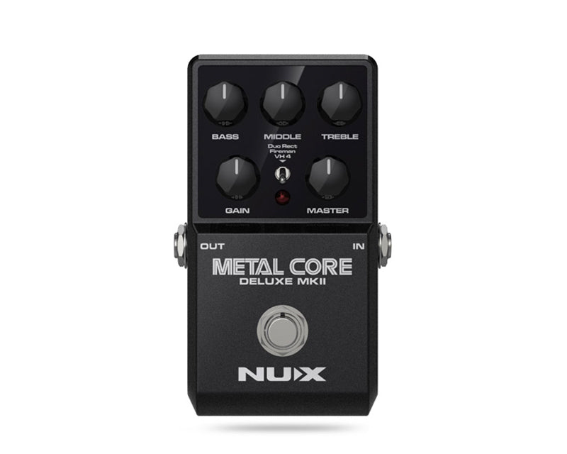 NUX Metal Core Deluxe MKII pedal distorsi gitar high gain metal
