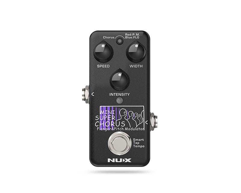NUX Mini SCF pedal efek gitar chorus flanger filter 3 in 1
