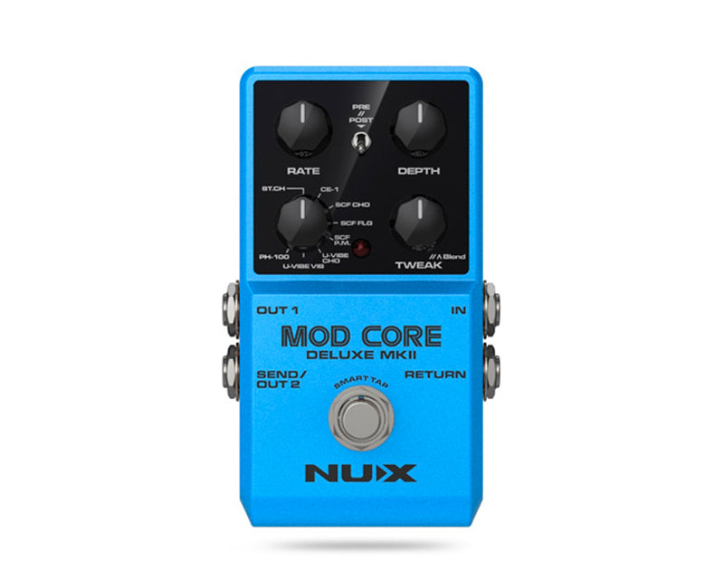 NUX Mod Core Deluxe MKII pedal efek gitar multi modulation