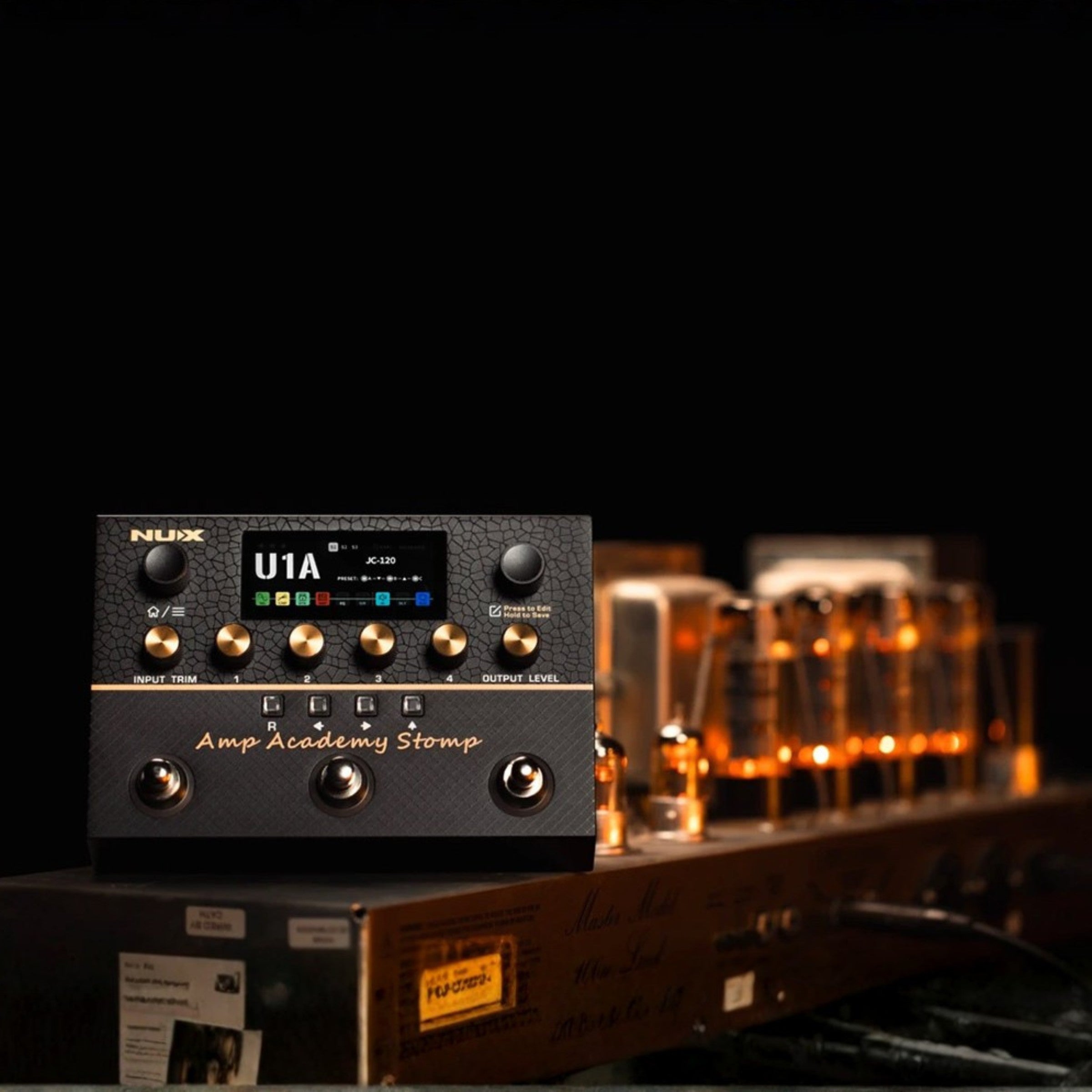 NUX Amp Academy Stomp Amp Simulator IR Loader Guitar Pro