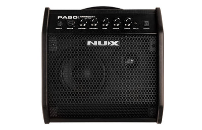 NUX PA-50 portable amplifier terbaik untuk gitar dan vokal suara jernih
