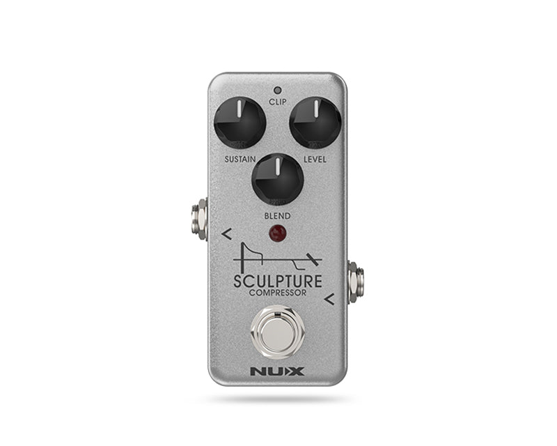 Pedal gitar Sculpture Compressor Stompbox dengan sirkuit FET premium untuk sustain maksimal