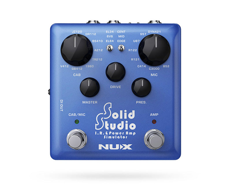 NUX Solid Studio Verdugo Series guitar effects pedal