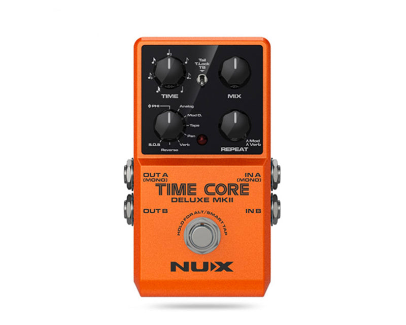 NUX Time Core Deluxe MKII pedal efek gitar multi delay digital terbaik